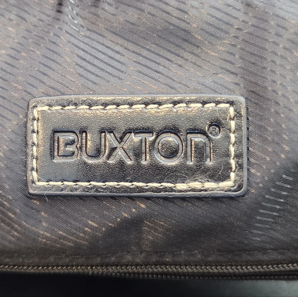 Buxton Black Laptop Bag